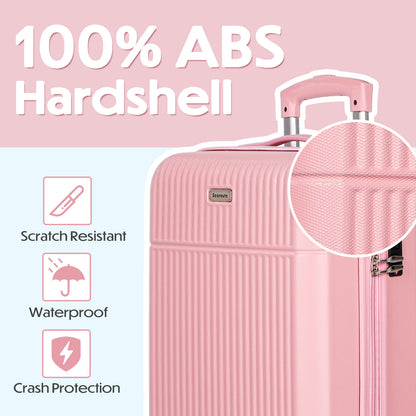 Searoute Cabin Suitcase in Pink